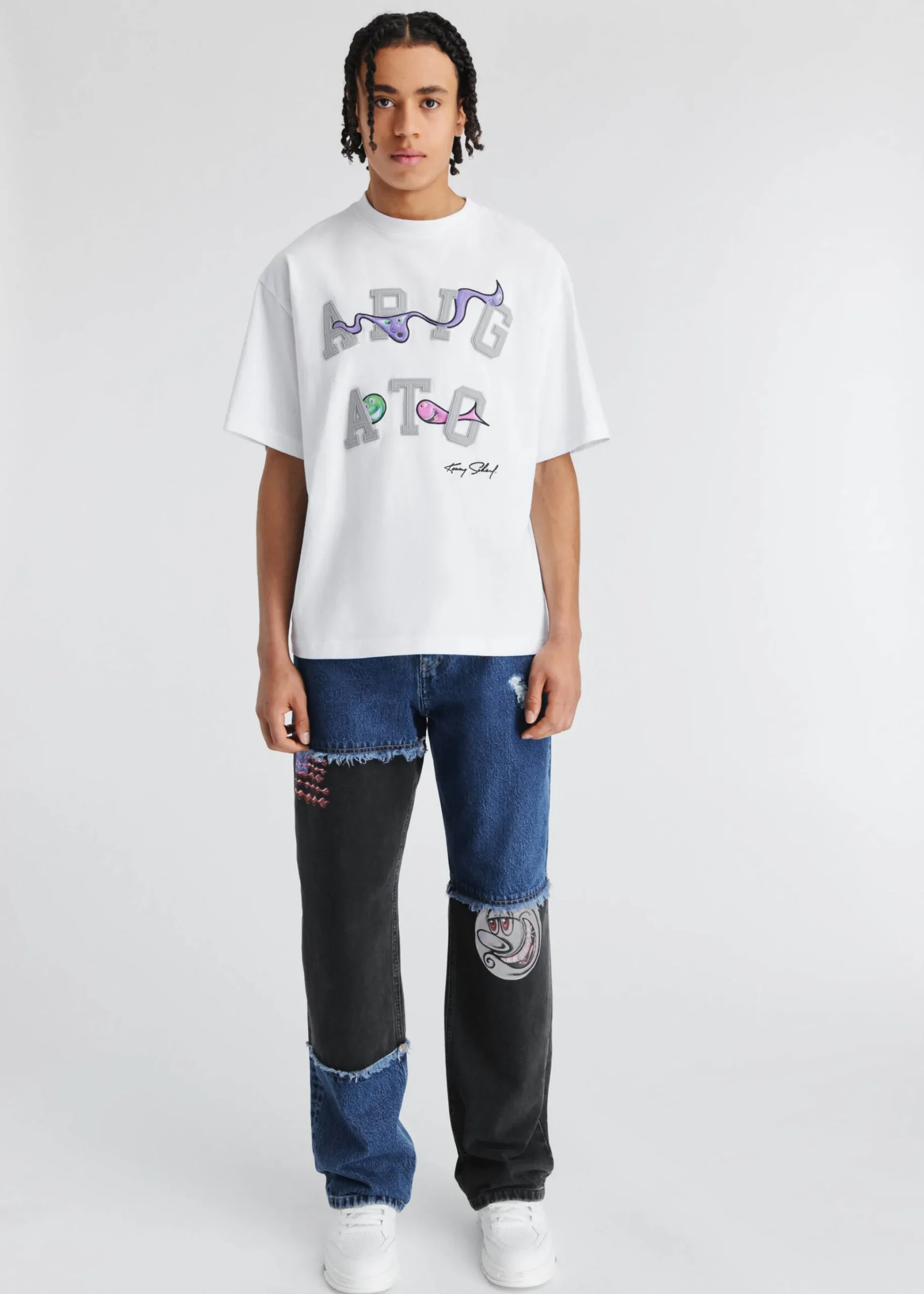 AA x Kenny Scharf Jeans