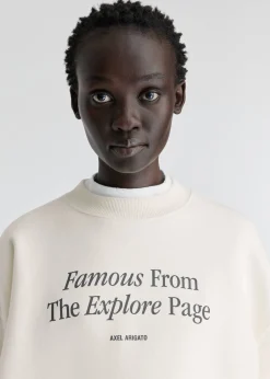 Famous Printed Sweatshirt