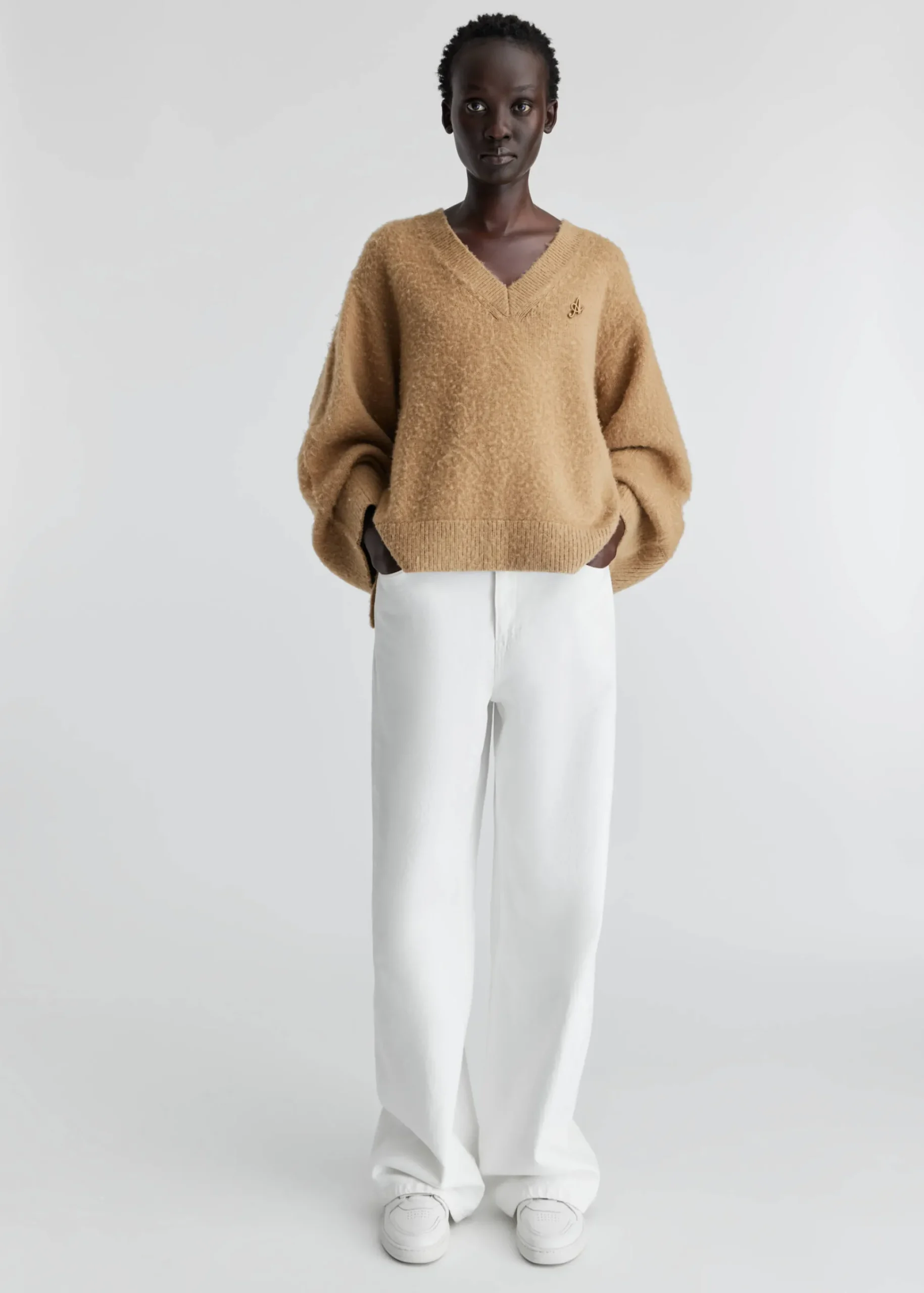 Rain V-neck Sweater